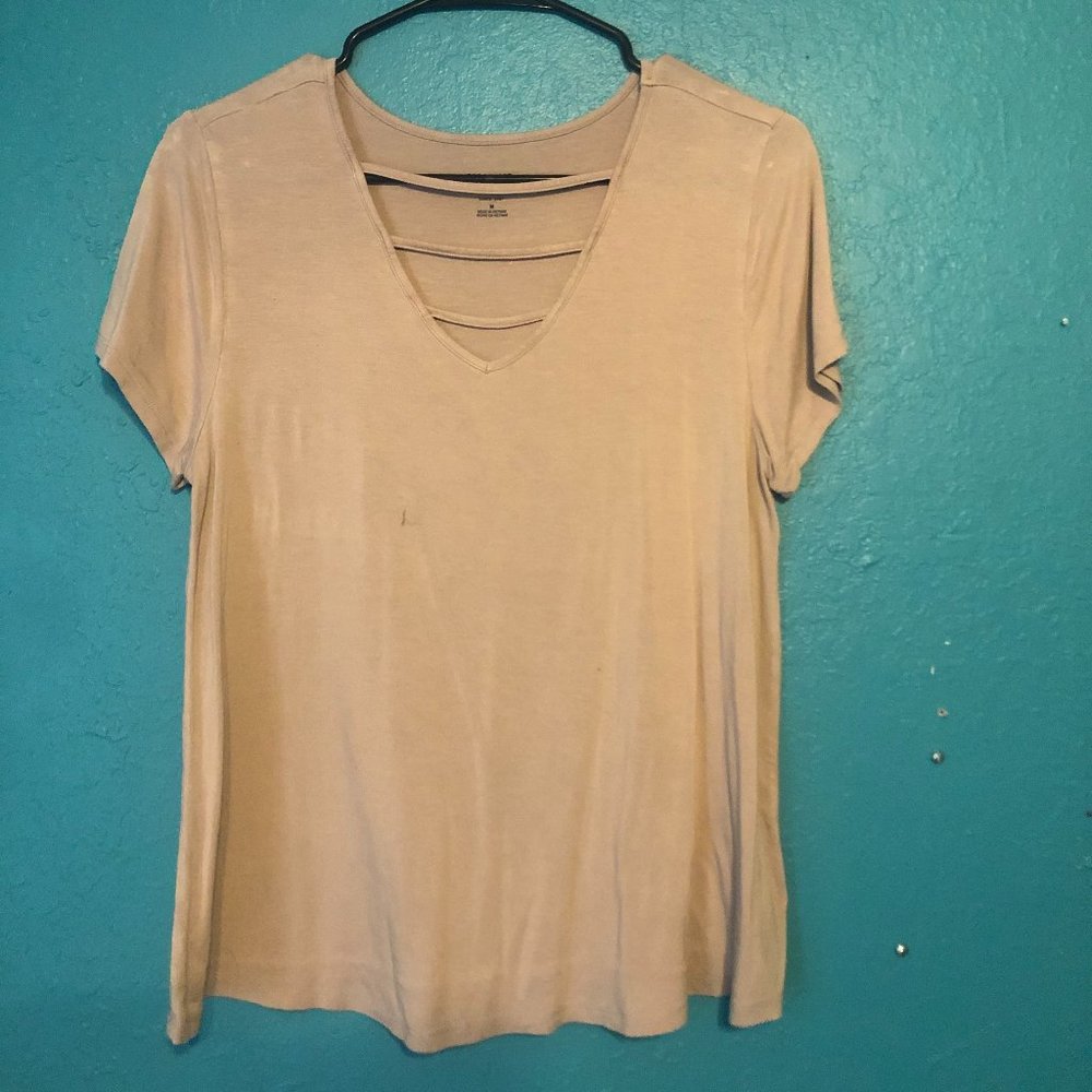 Pink Mossimo v-Neck Tshirt